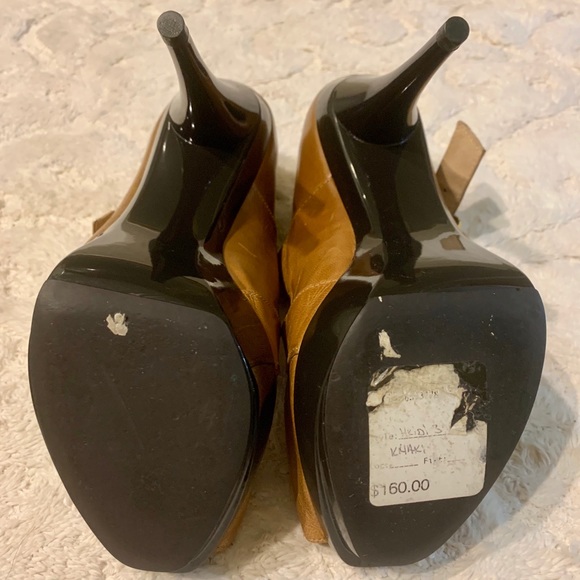 Michael Kors strappy leather stilettos size 6 M - Picture 5 of 6
